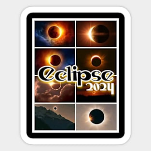 Eclipse 2024 Sticker